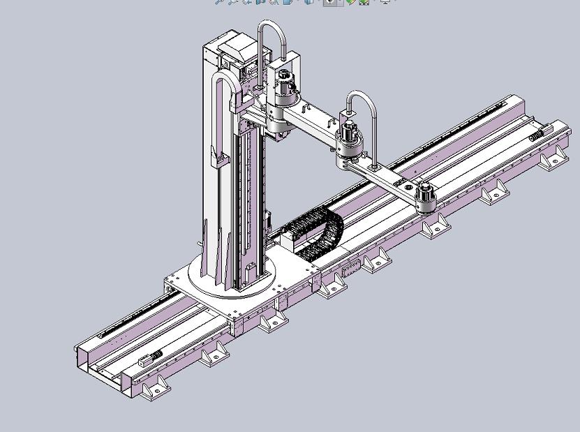 尖山ZK-MD-100-2立柱码垛机器手